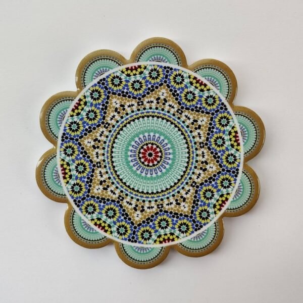 Decorative Mandala Coaster