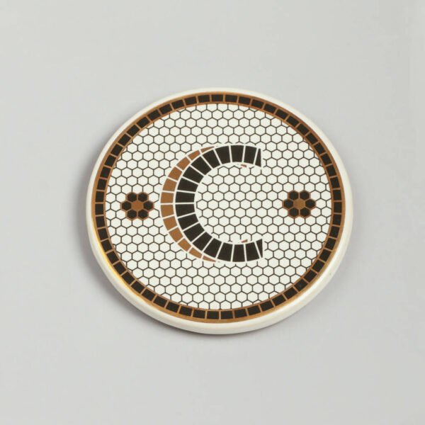 Mosaic Pattern Ceramic Coaster
