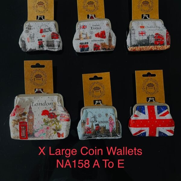 London-themed Coin Wallets