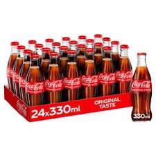 Coca-Cola Glass Bottles (24 x 330ml)