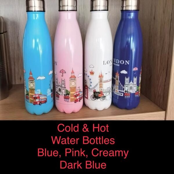 London Themed Insulated Water Bottles