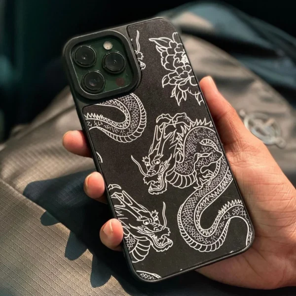 Dragon Print Phone Case